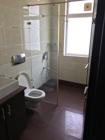 Bathroom in 3 BHK Apartment at Greater Kailash I – for Rent
