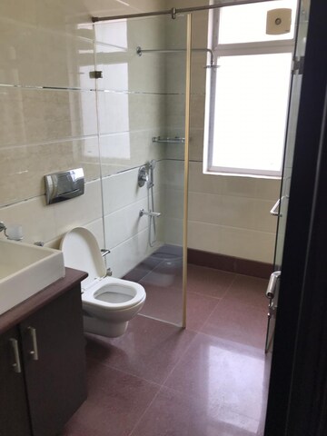 Bathroom in 3 BHK Apartment at Greater Kailash I – for Rent