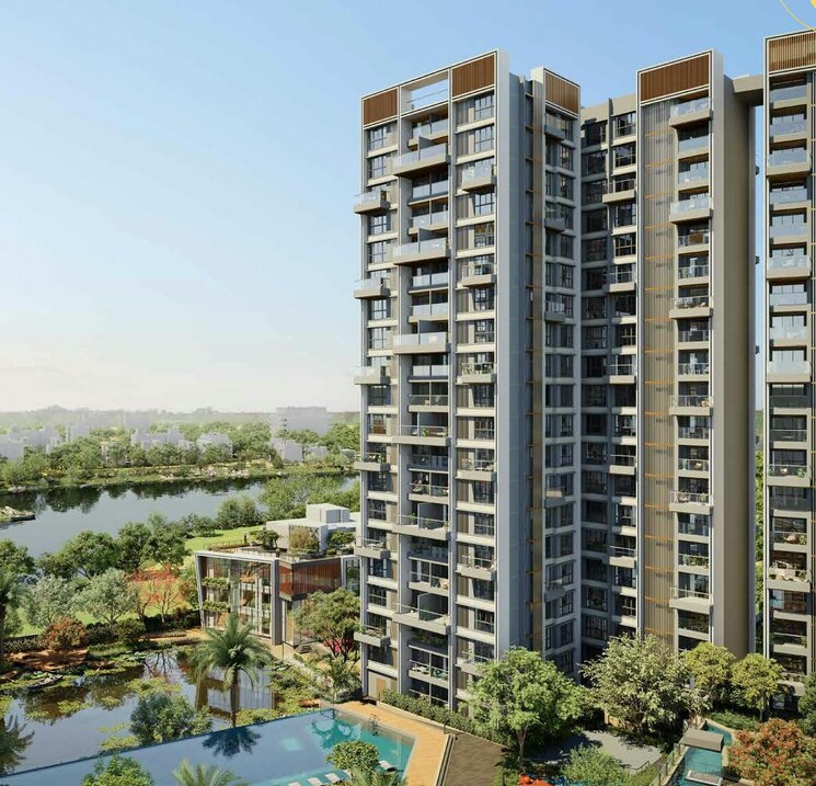 Exterior View, godrej-blue 4 Bedroom 2522 Sq.Ft. Apartment In B L Saha Road Kolkata 8448835