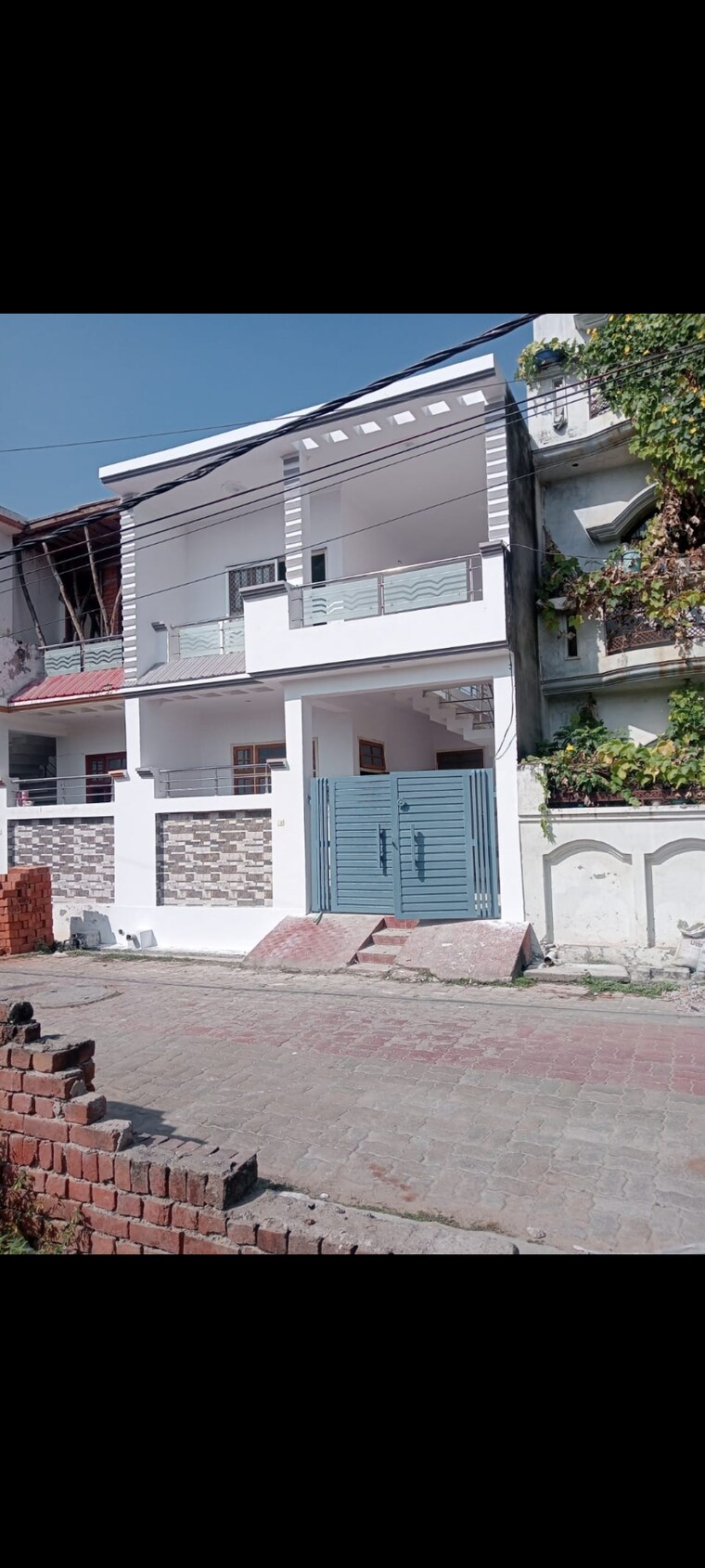 Exterior View, adil nagar 3 Bedroom 1400 Sq.Ft. Villa In Adil Nagar Lucknow 8448845