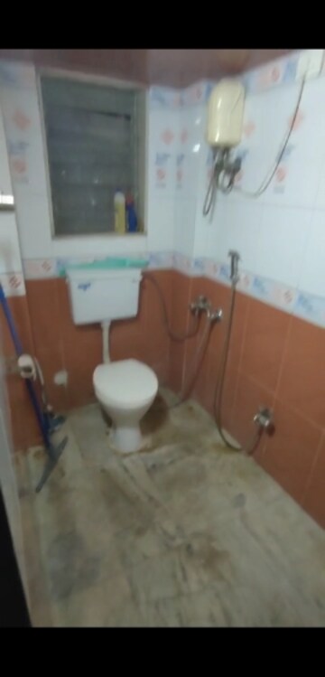 Bathroom in 2 BHK Apartment at Hiranandani Powai Park, Powai – for Rent