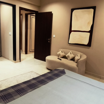 Bedroom in 3.5 BHK Apartment at Maya Green Lotus Utsav, International Airport Road – for Sale