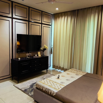 Bedroom in 4 BHK Apartment at Maya Green Lotus Utsav, International Airport Road – for Sale