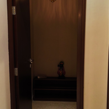 Bathroom in 4 BHK Apartment at Maya Green Lotus Utsav, International Airport Road – for Sale