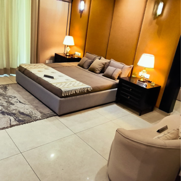 Bedroom in 4 BHK Apartment at Maya Green Lotus Utsav, International Airport Road – for Sale