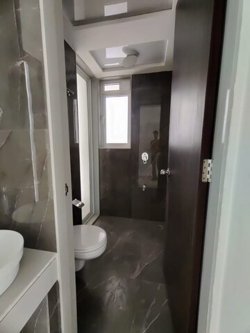 Bathroom in 3 BHK Apartment at Aurum Q Residences, Ghansoli – for Rent