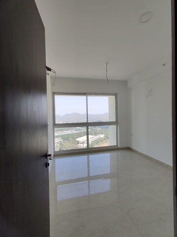 Bedroom in 2 BHK Apartment at Aurum Q Residences, Ghansoli – for Rent
