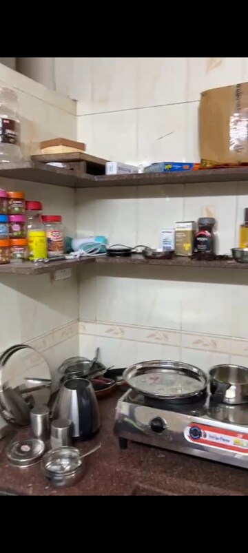 Kitchen in 1 RK Independent House at Kurla West – for Rent