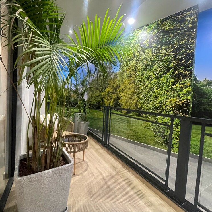 Balcony, hero-homes-palatial 4 Bedroom 3460 Sq.Ft. Apartment In Dhanwapur Gurgaon 8448979