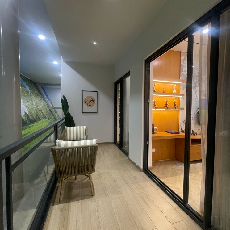 Balcony, hero-homes-palatial 4 Bedroom 3460 Sq.Ft. Apartment In Dhanwapur Gurgaon 8448979