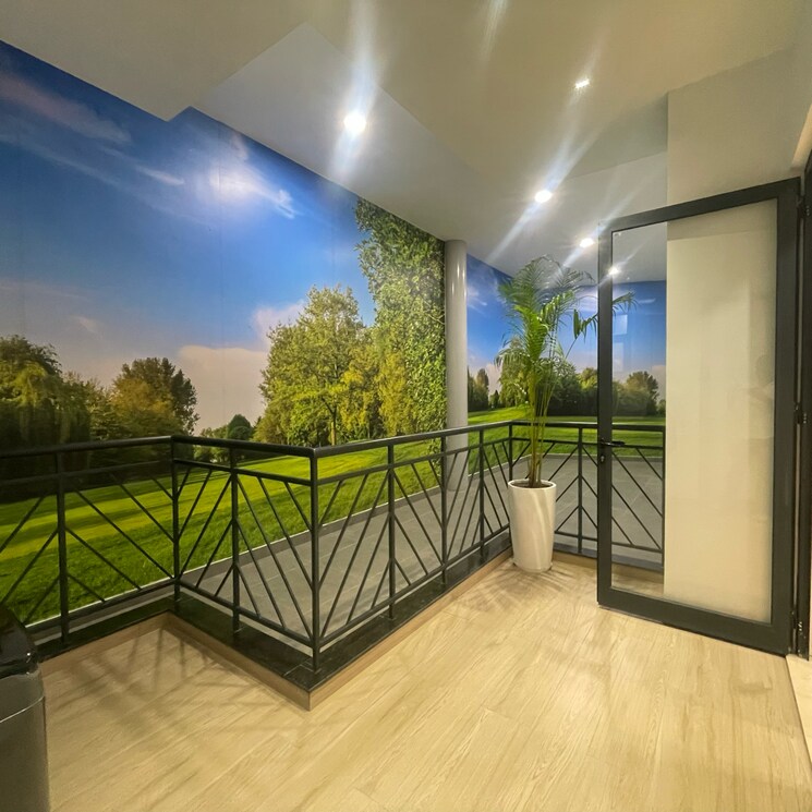 Balcony, hero-homes-palatial 4 Bedroom 3460 Sq.Ft. Apartment In Dhanwapur Gurgaon 8448979