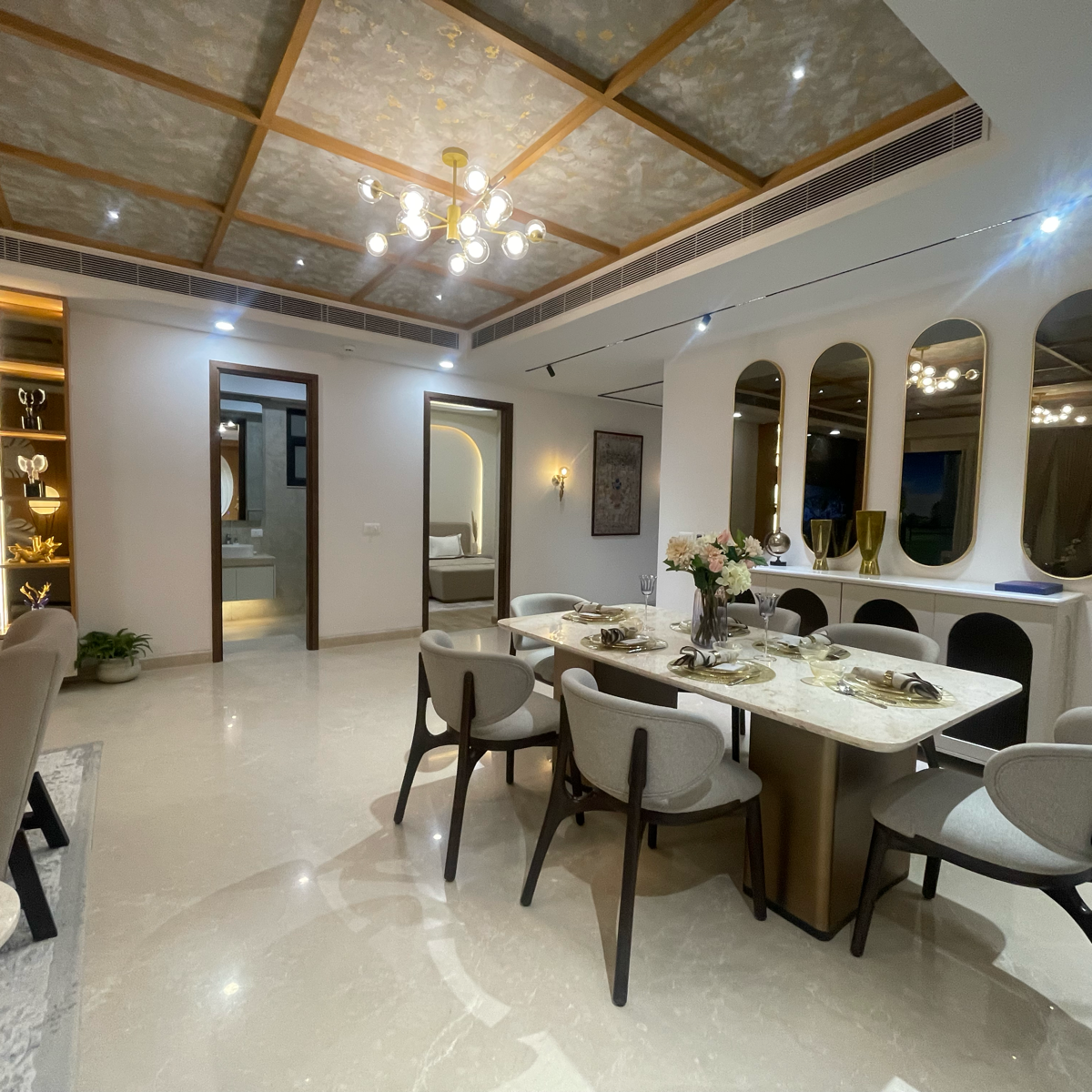 4 BHK + Servant Room,Extra Room 3460 Sq.Ft. Apartment in Hero Homes Palatial