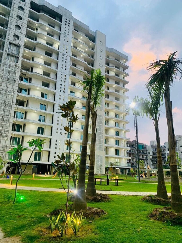Exterior View, hermitage-centralis 3 Bedroom 1450 Sq.Ft. Apartment In Vip Road Zirakpur 8449053