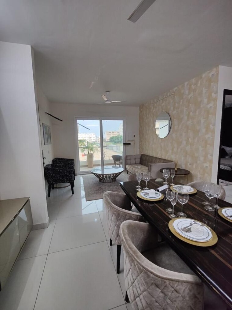 Master Bedroom, hermitage-centralis 3 Bedroom 1450 Sq.Ft. Apartment In Vip Road Zirakpur 8449053