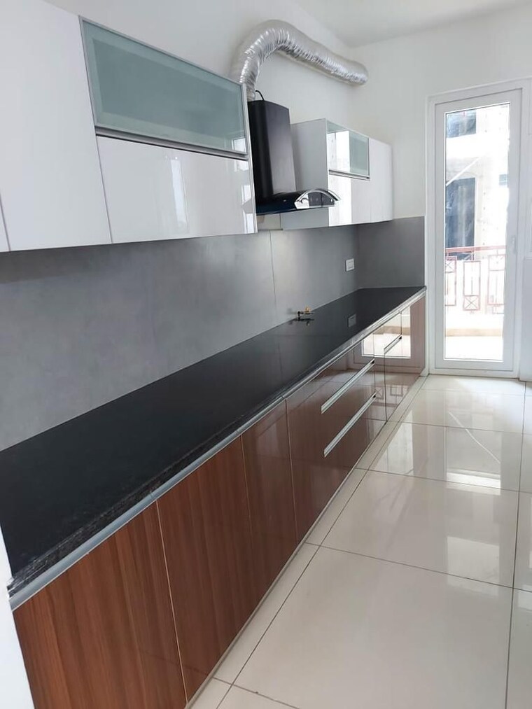 Kitchen, hermitage-centralis 3 Bedroom 1450 Sq.Ft. Apartment In Vip Road Zirakpur 8449053