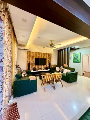 Living Room in 4 BHK Apartment at Tulip Violet, Sector 69 – for Rent