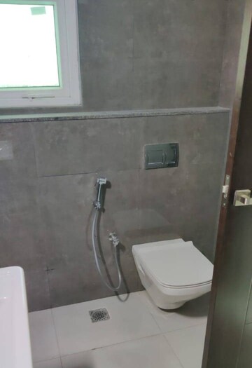 Bathroom in 3 BHK Apartment at Rajapushpa Provincia, Narsingi – for Rent