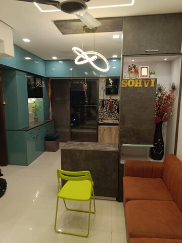 Living Room in 2 BHK Apartment at Gera Adara, Hinjewadi – for Rent