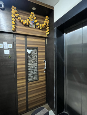 Lift in 3 BHK Apartment at Unique The Skyline, Gokul Village – for Sale