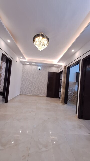 Living Room in 3 BHK Builder Floor at Dhakoli Village – for Sale