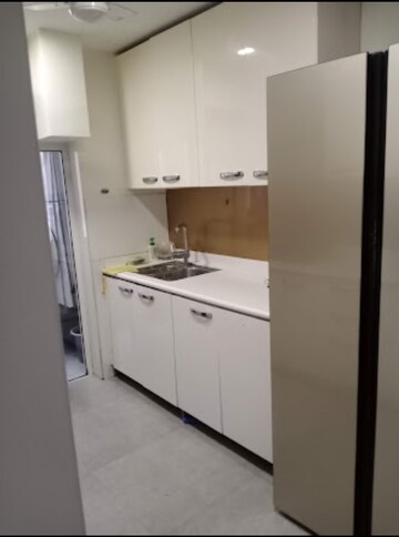 Bathroom in 2 BHK Apartment at Vasant Valley Complex, Malad East – for Rent