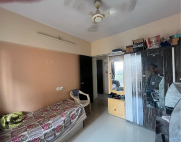 Bedroom in 3 BHK Apartment at Unique The Skyline, Gokul Village – for Sale