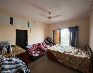 Bedroom in 3 BHK Apartment at Unique The Skyline, Gokul Village – for Sale