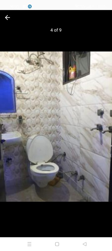 Bathroom in 2 BHK Builder Floor at Rohini Sector 24 – for Rent