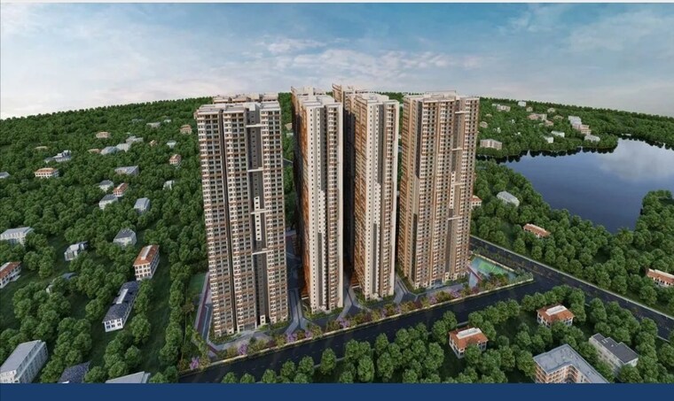 Exterior View, candeur-lakescape 3 Bedroom 2029 Sq.Ft. Apartment In Kondapur Hyderabad 8449196