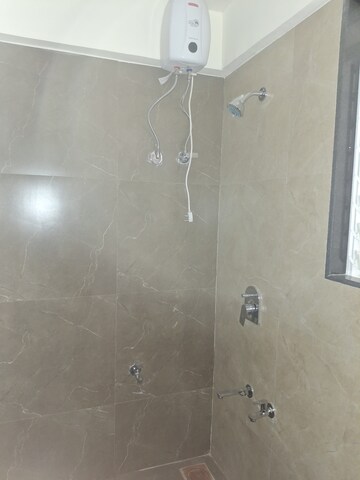 Bathroom in 1 BHK Apartment at Damji Shamji Kalpvruksha Tulip, Kasarvadavali – for Rent