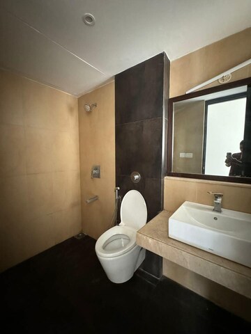 Bathroom in 2 BHK Apartment at Lodha Splendora, Ghodbunder Road – for Rent