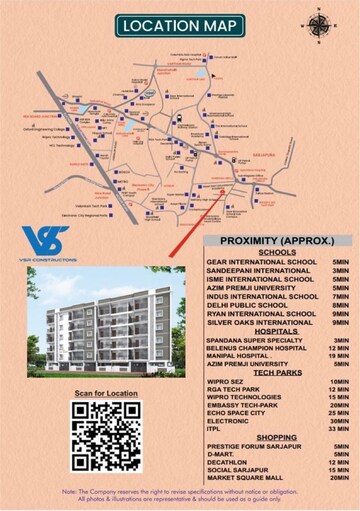  2 BHK Apartment at Sompura – for Sale