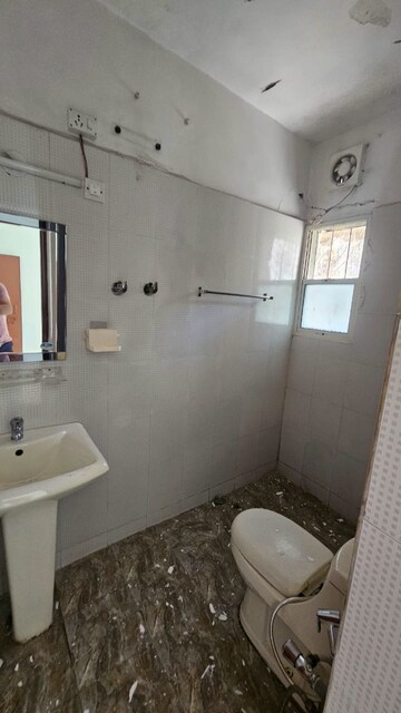 Bathroom in 3 BHK Apartment at Sarita Vihar – for Rent