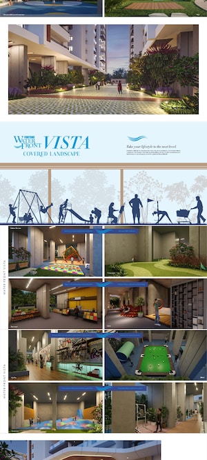 Master Bedroom in 3 BHK Apartment at Sri Sreenivasa Fortune Water Front, Kukatpally – for Sale