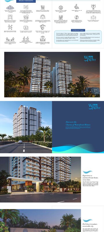3 BHK Apartment – Exterior View View at Sri Sreenivasa Fortune Water Front, Kukatpally - for Sale