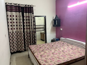Bedroom in 2 BHK Builder Floor at Guru Nanak Enclave, Dhakoli Village – for Rent