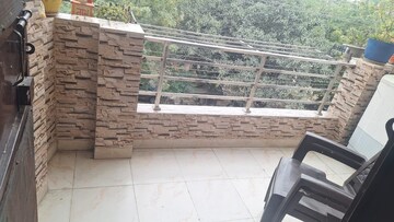 Balcony in 2 BHK Apartment at SG Shikhar Height, Siddharth Vihar – for Rent