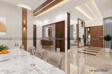 Living Room in 4 BHK Builder Floor at Ashok Vihar – for Sale