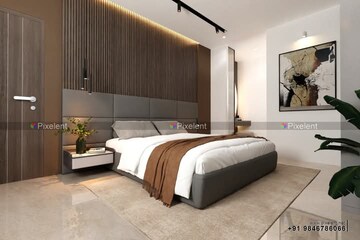 Bedroom in 4 BHK Builder Floor at Ashok Vihar – for Sale