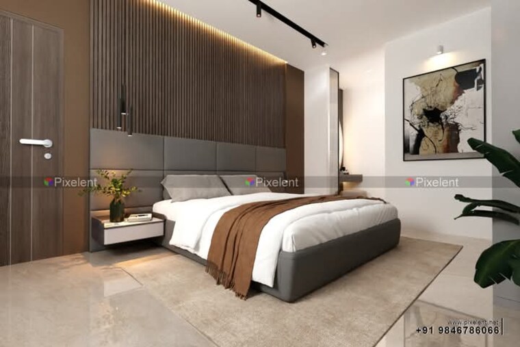 Bedroom, ashok vihar 4 Bedroom 4000 Sq.Ft. Builder Floor In Ashok Vihar Delhi 8449320