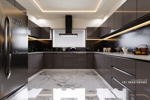 Kitchen in 4 BHK Builder Floor at Ashok Vihar – for Sale