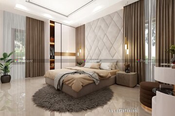 Bedroom in 4 BHK Builder Floor at Ashok Vihar – for Sale