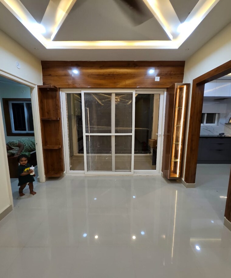 Living Room, risinia-skyon 3 Bedroom 1575 Sq.Ft. Apartment In Bachupally Hyderabad 8449332