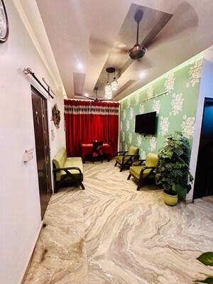 Living Room in 3 BHK Builder Floor at Rohini Sector 25 – for Sale