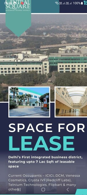 Floor Plan in  Office Space at Bara Hindu Rao – for Rent