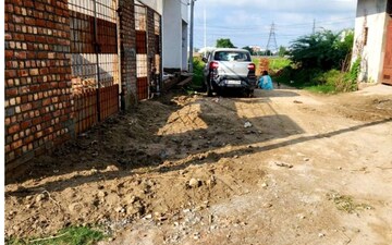 Plot – Exterior View View at Jajru - for Sale