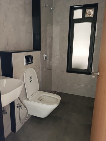 Bathroom in 2 BHK Apartment at Lodha Vista, Lower Parel – for Rent