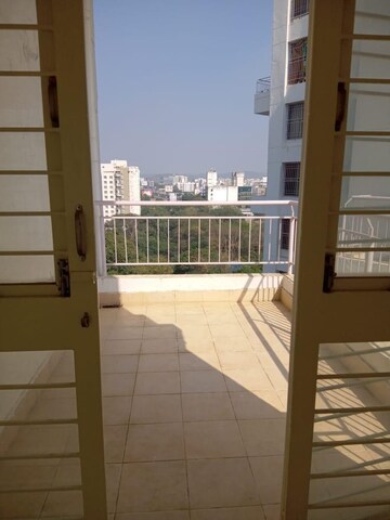 Balcony in 2 BHK Apartment at Paranjape Gloria Grace, Bavdhan – for Rent