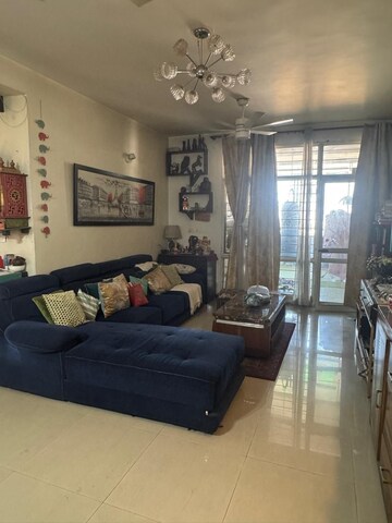 Living Room in 4 BHK Apartment at Eldeco Green Meadows, Pi Greater Noida – for Sale