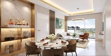 Living Room in 3.5 BHK Builder Floor at M3M Antalya Hills, Sector 79 – for Sale